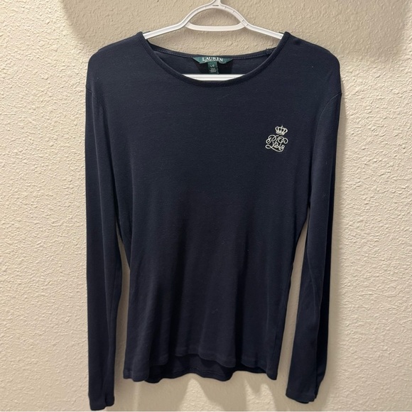 ✨ 2 PACK PRE-LOVED LAUREN RALPH LAUREN Crew neck long sleeve Tops✨ - Picture 12 of 14